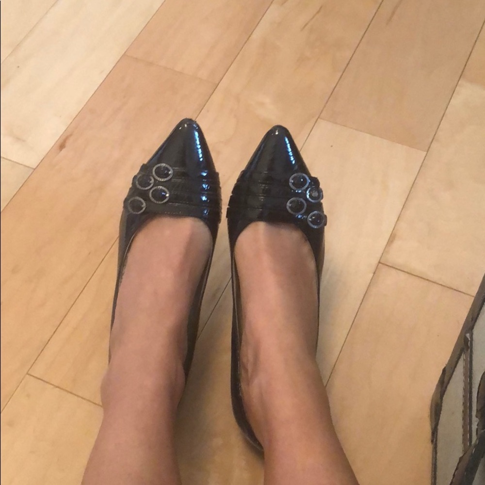 Cathy VanFeeland Patent Leather Pumps